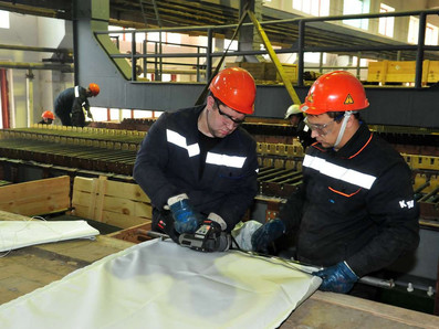 В КГМК завершаются работы по реконструкции цеха электролиза никеля