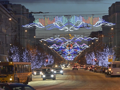 Мурманск готовится к Новому году