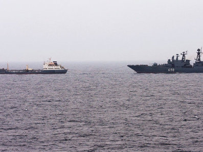 Корабли Северного флота провели стрельбы в Баренцевом море