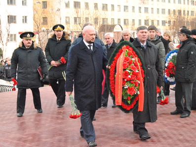В Мурманской области почтили память экипажа АПЛ «Комсомолец»