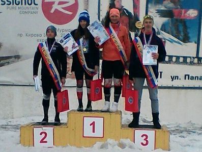 В Мончегорске прошли соревнования по горнолыжному спорту