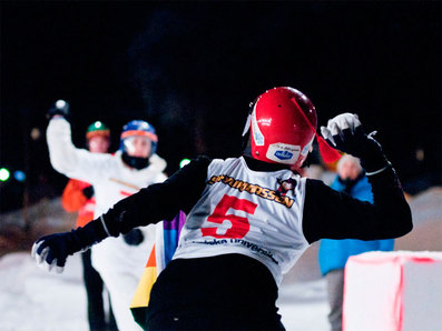 Мурманчане взяли «серебро» на чемпионате Европы по игре в снежки