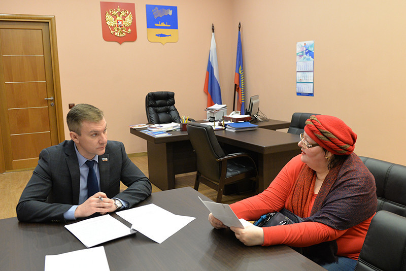 Дмитрий Филиппов провел прием граждан по личным вопросам