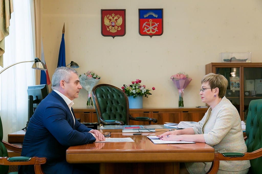 Губернатор встретилась с представителем главы Чеченской Республики
