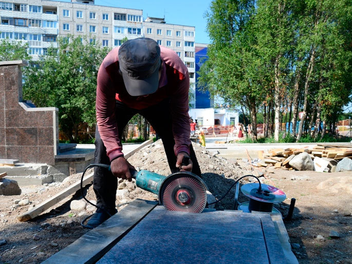 В Мурманске на улице Шабалина откроют новый сквер