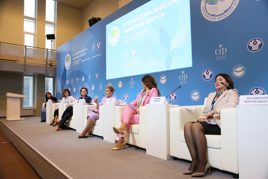 Ковтун представила региональный опыт поддержки женщин-предпринимателей