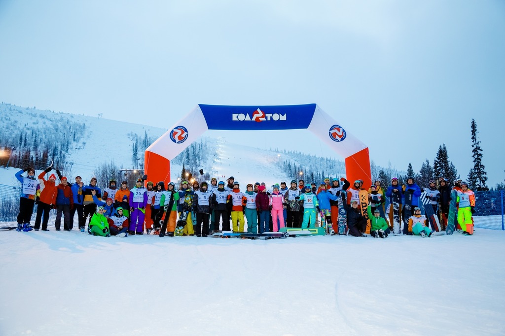 Завершился турнир по горнолыжному спорту и сноуборду в Полярных Зорях