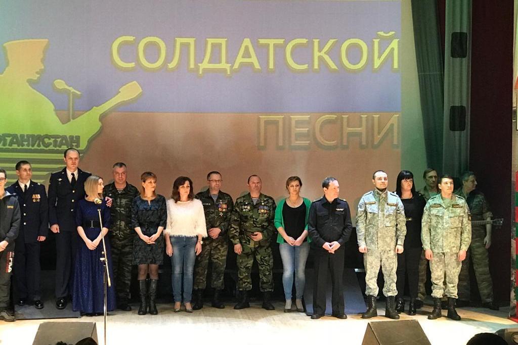 В Оленегорске состоялся 23-й областной фестиваль солдатской песни