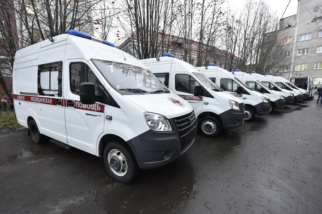 В Мурманской области обновили парк машин скорой помощи