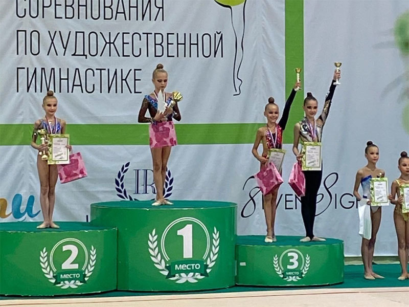 Северянки успешно выступили на соревнованиях по художественной гимнастике