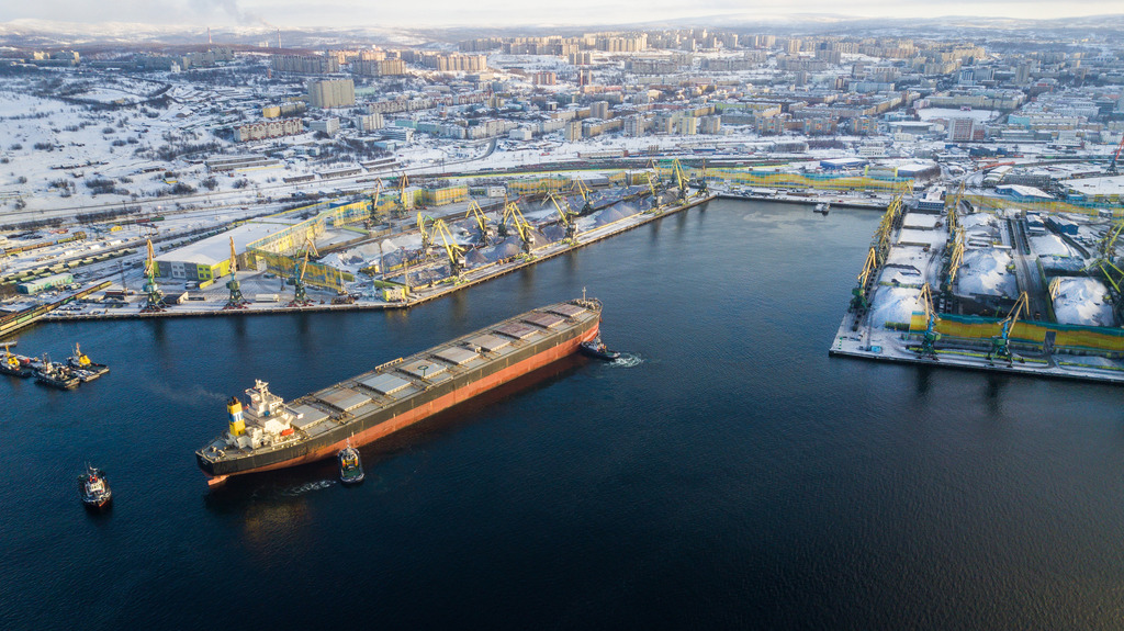 Мурманский торговый порт переработал за год более 22 млн тонн грузов