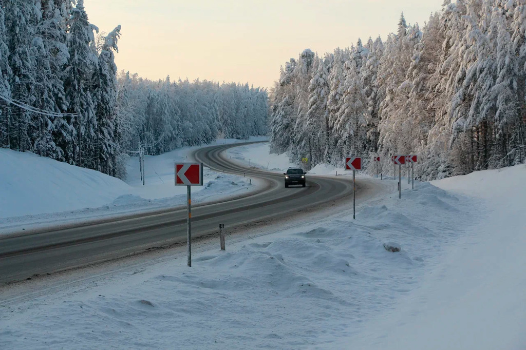 На автодорогах Карелии и Мурманской области снизилось количество ДТП