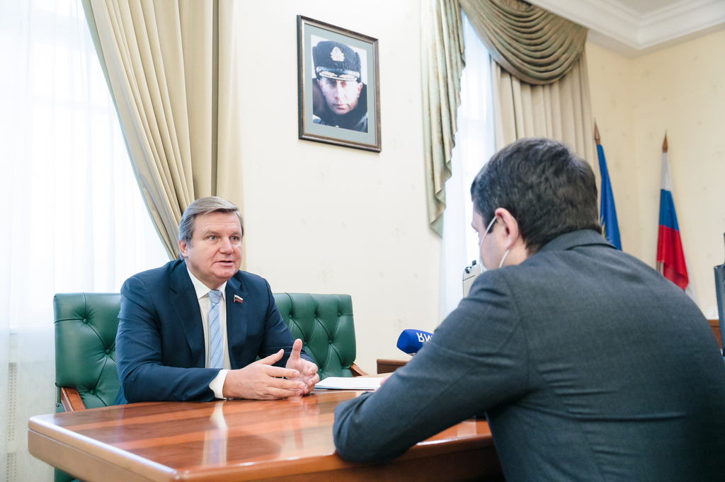Андрей Чибис встретился с вице-спикером Госдумы Игорем Ананских