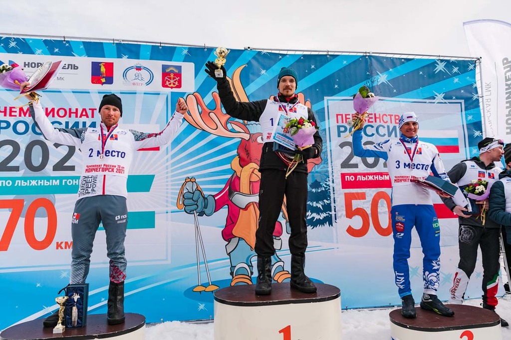 В Мончегорске завершился чемпионат России по лыжным гонкам