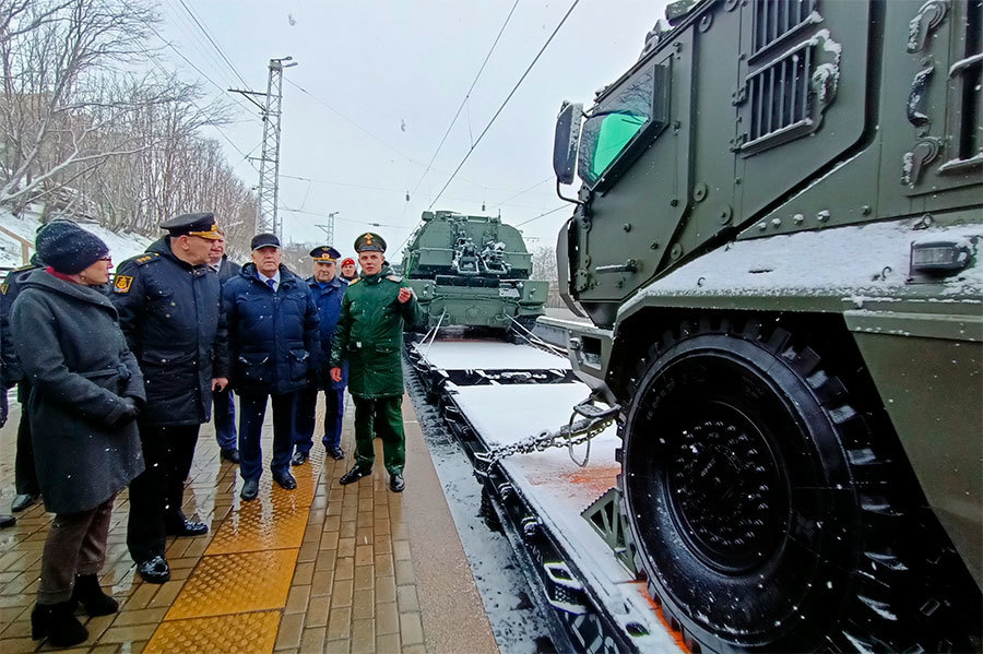 В Мурманске прошла агитационно-пропагандистская акция Минобороны