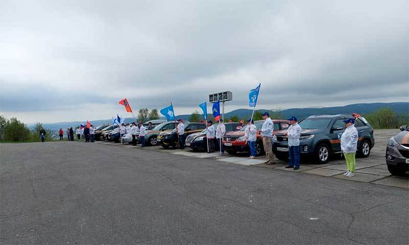 Автопробег «Никто не забыт, ничто не забыто» стартовал в Мурманске