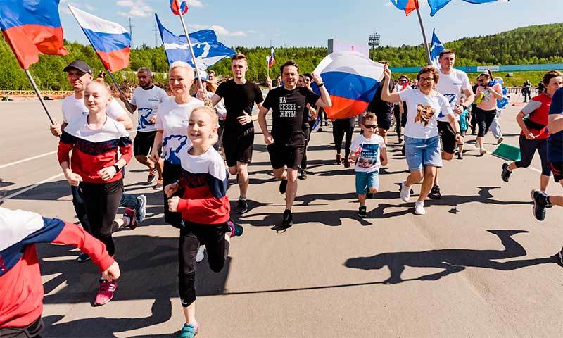 Легкоатлетический пробег прошёл в мурманской Долине Уюта