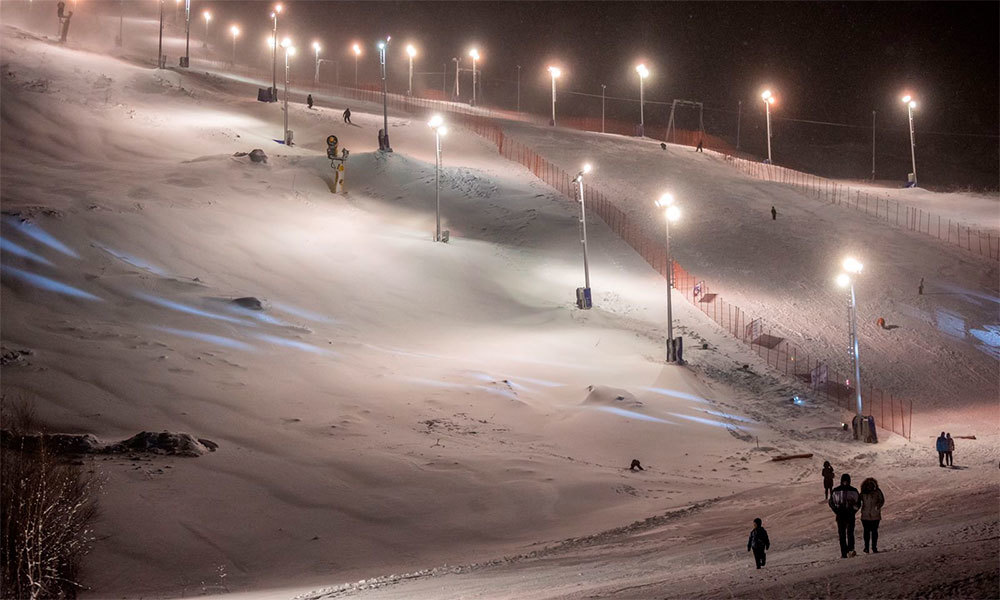 Новый склон горнолыжной школы открыли в Кировске