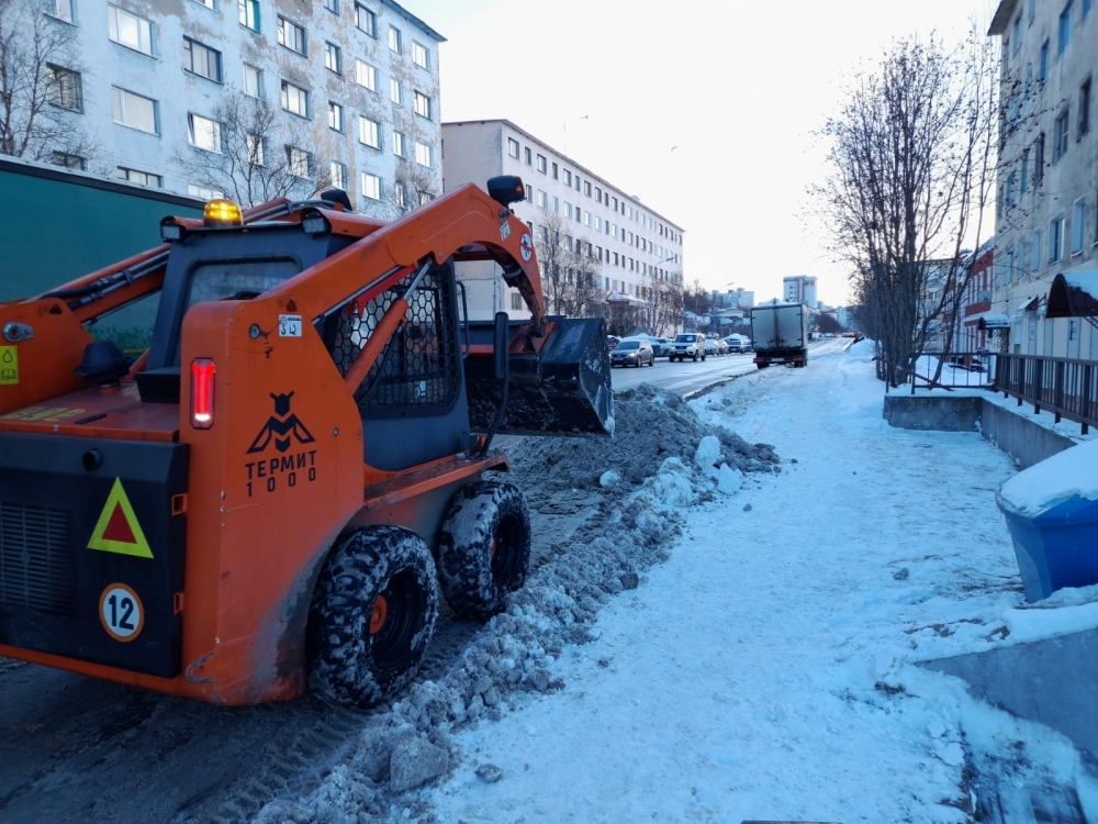 Ограничение движения в связи с проведением снегоуборочных работ