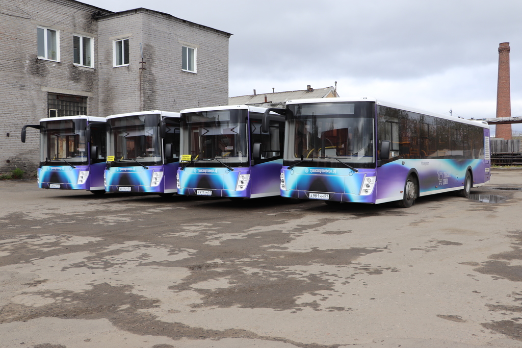 #ТранспортСевера: благодаря областной поддержке в Кандалакше появились новые автобусы