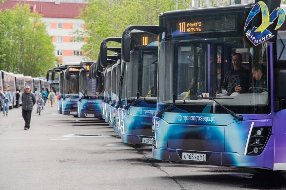 Новые автобусы и троллейбусы для комфорта мурманчан