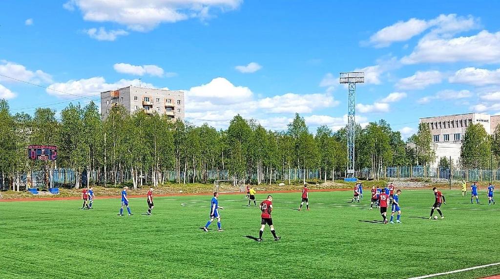 Названы победители третьего тура чемпионата Мурманской области по футболу