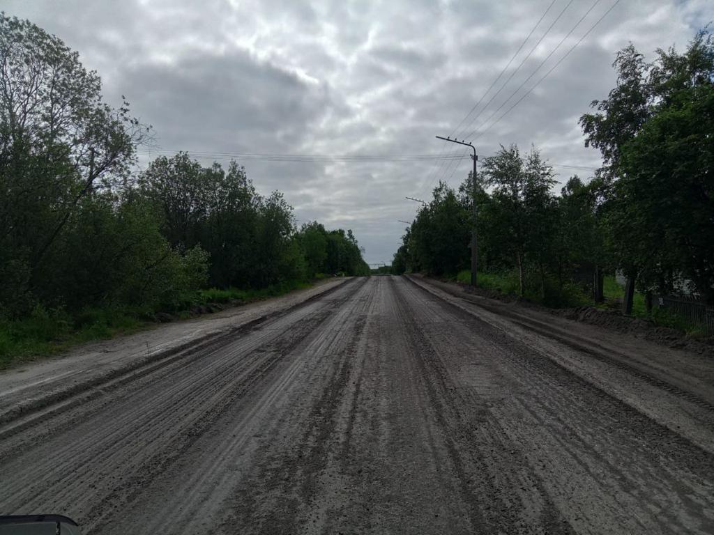 На объездной в Кандалакше отремонтируют дорогу