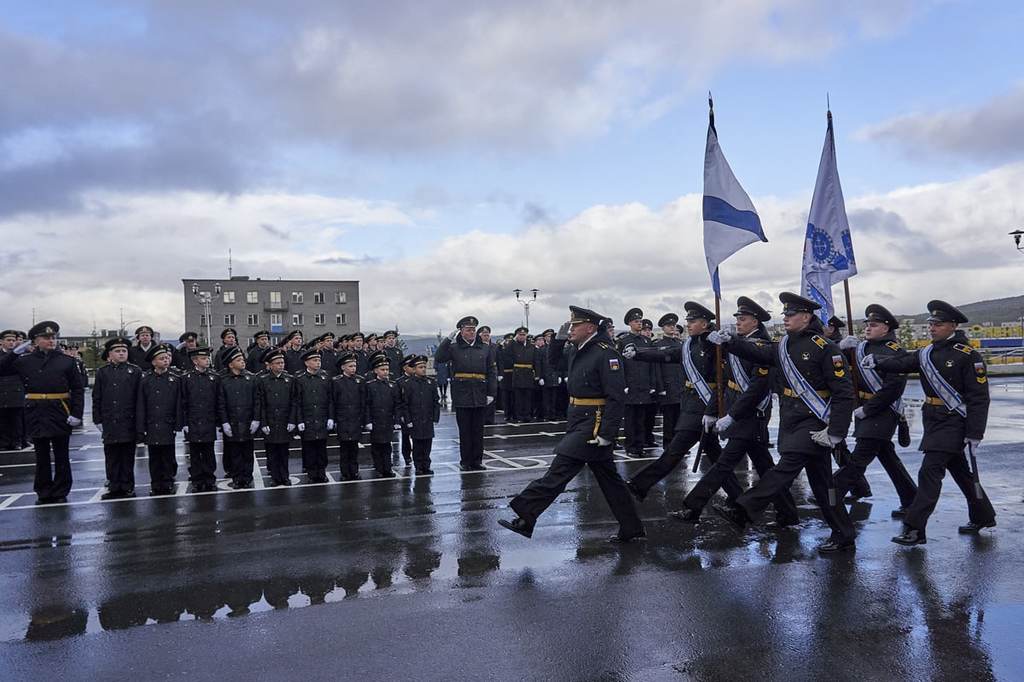 Ряды курсантов Мурманского филиала Нахимовского военно-морского училища пополнили около 90 первокурсников