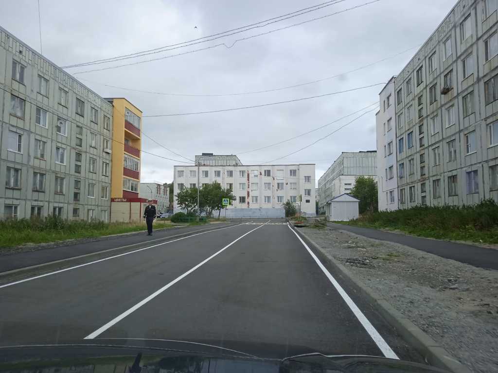 Работы по ремонту автомобильных дорог местного значения завершены в ЗАТО Александровск и Видяево