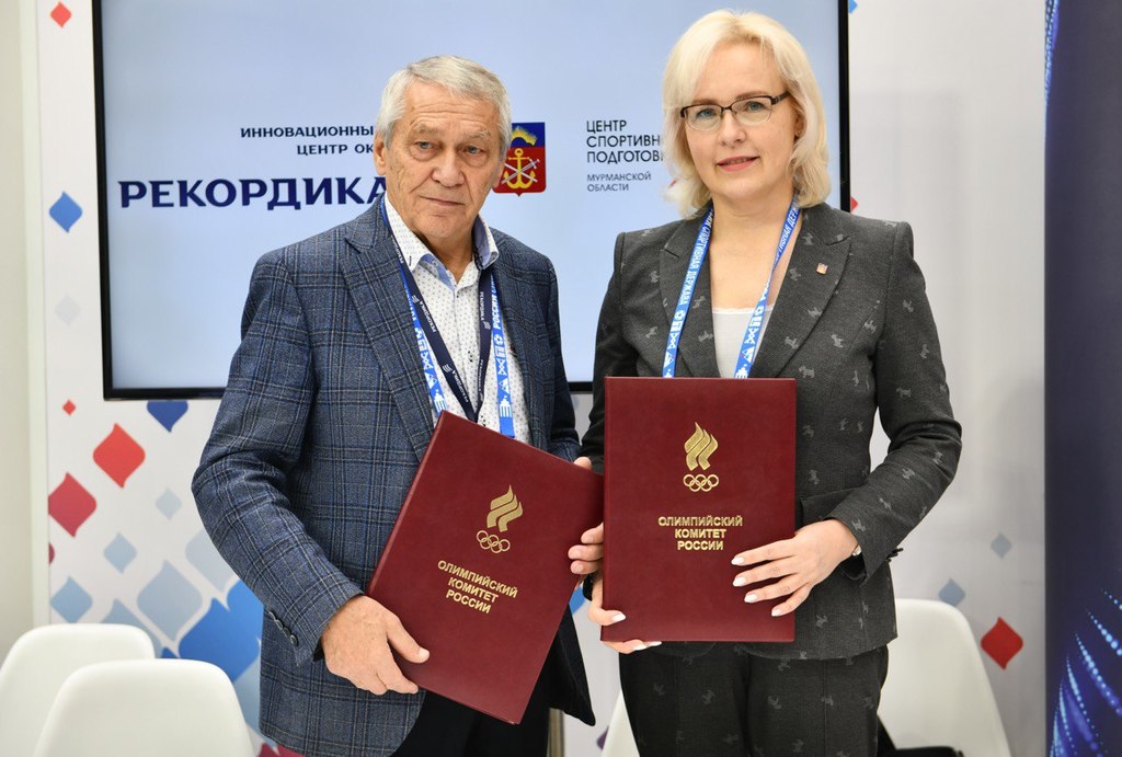 Глава минспорта Мурманской области подписала соглашение о сотрудничестве с Олимпийским комитетом России