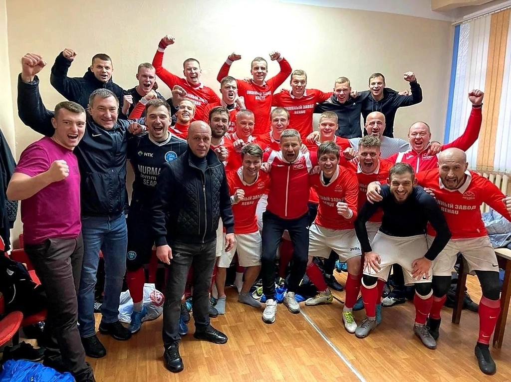 Команда «Ариес» – победитель чемпионата Мурманской области по футболу