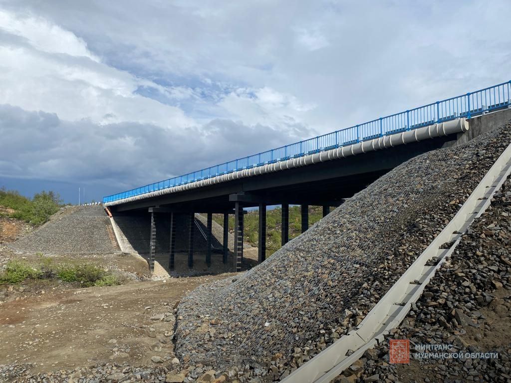В Мурманской области завершен ремонт двух мостов в рамках дорожного нацпроекта