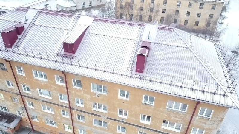 В столице Кольского Заполярья после капитального ремонта сданы еще 4 крыши