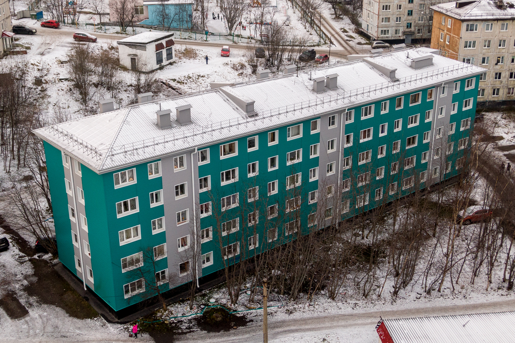 166 крыш домов отремонтировали в прошлом году в рамках плана «На Севере – жить»