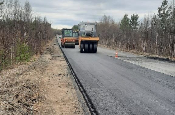 В рамках нацпроекта «Безопасные качественные дороги» продолжаются работы на дорогах Мурманской области