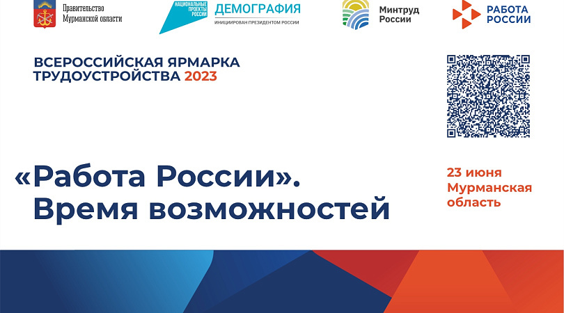 Второй этап Всероссийской ярмарки трудоустройства «Работа России. Время возможностей» пройдет 23 июня