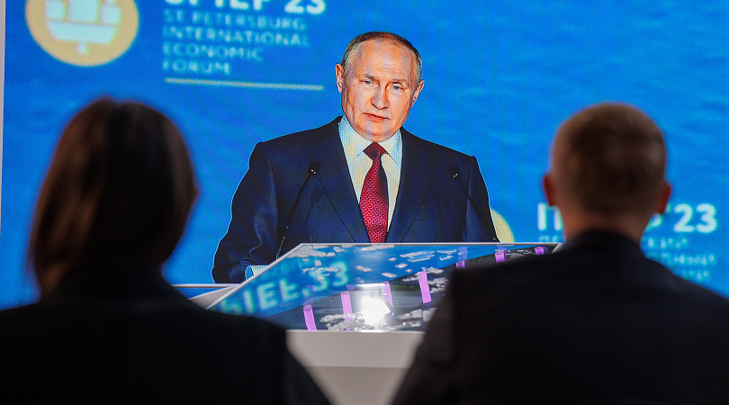 ПМЭФ – 2023: губернатор Андрей Чибис прокомментировал выступление Президента России Владимира Путина на пленарном заседании