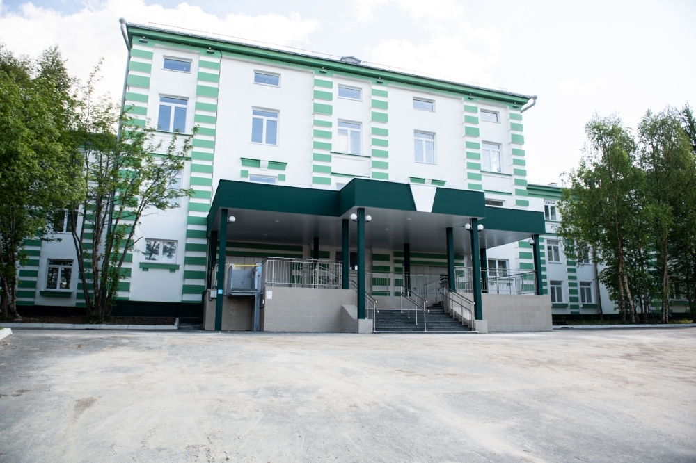В Мурманске завершается ремонт одной из старейших школ