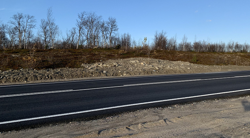 Завершен ремонт на участках автомобильной дороги Кола - Серебрянские ГЭС