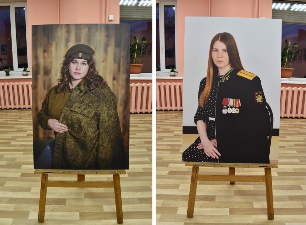 В Выставочном зале города Мурманска открылась выставка «Жены героев»