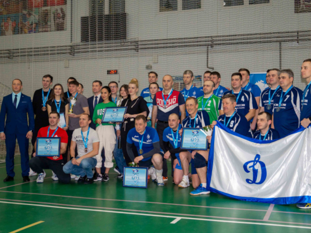 Сборная команда УМВД России по Мурманской области стала победителем первенства «Динамо» по волейболу