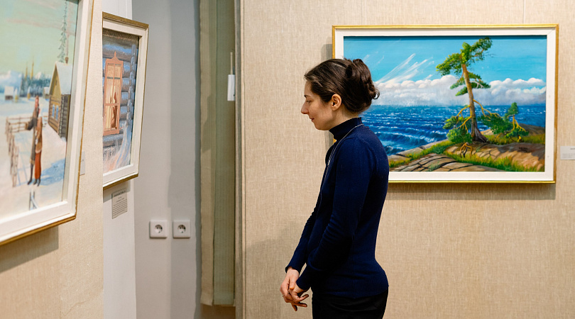 К 100-летию художника и краеведа Свена Локко в областном художественном музее начала работать новая выставка