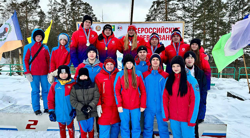 Заполярные саночники завоевали пять медалей первенства России