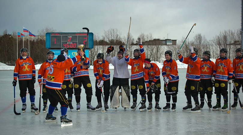 Команда спортшколы № 6 «Строитель» – чемпион Мурманской области по хоккею с мячом