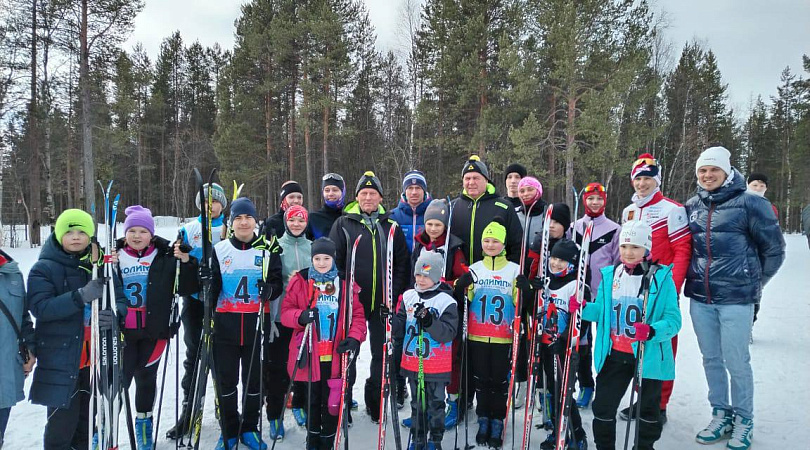 Праздник Севера: в Оленегорске состязались юные лыжники