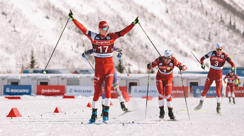 На трассах лыжного комплекса «Тирвас» провели финальный этап Кубка России по лыжным гонкам «Хибинская весна»