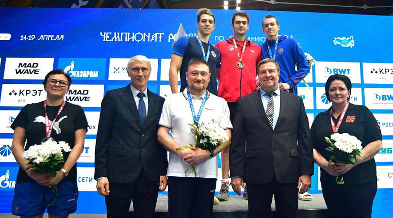 Павел Самусенко стал серебряным призёром чемпионата России по плаванию