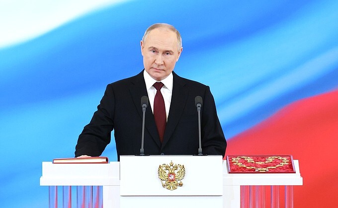 Губернатор Мурманской области Андрей Чибис принял участие в церемонии инаугурации Президента России Владимира Путина