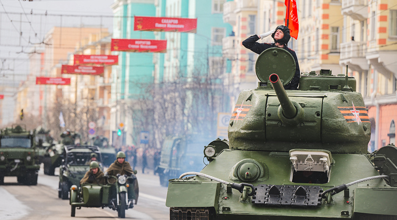 В праздничных мероприятиях, посвящённых Дню Победы, приняли участие более 90 тысяч северян