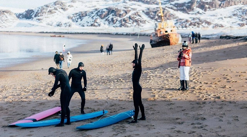 В Териберке проведут первый чемпионат Мурманской области по сёрфингу
